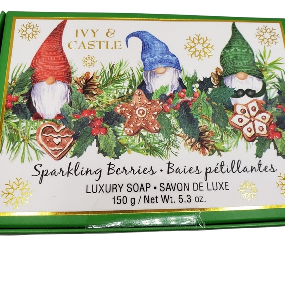 Ivy & Castle Sparkling Berries Luxury Soap 150g New - Picture 4 of 9